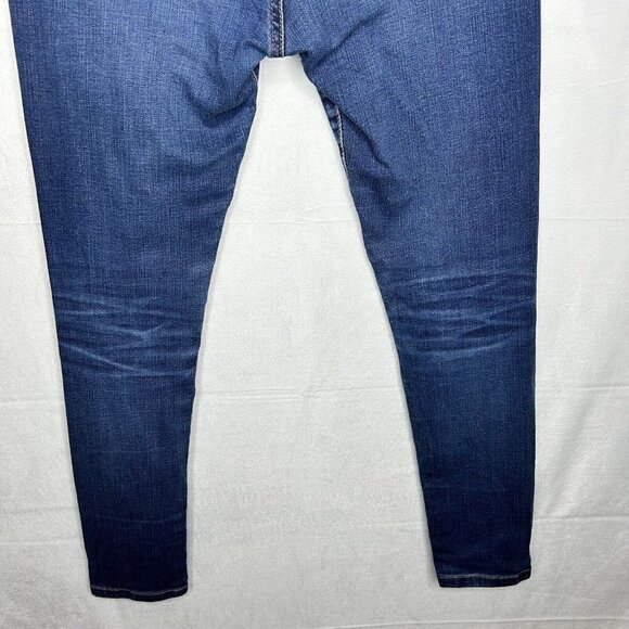 AG-ED Denim Jeans The Farrah Skinny High Rise Skinny Ankle Sz 28R (28x26) - Picture 8 of 8